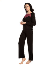 French terry home Set 03137 black