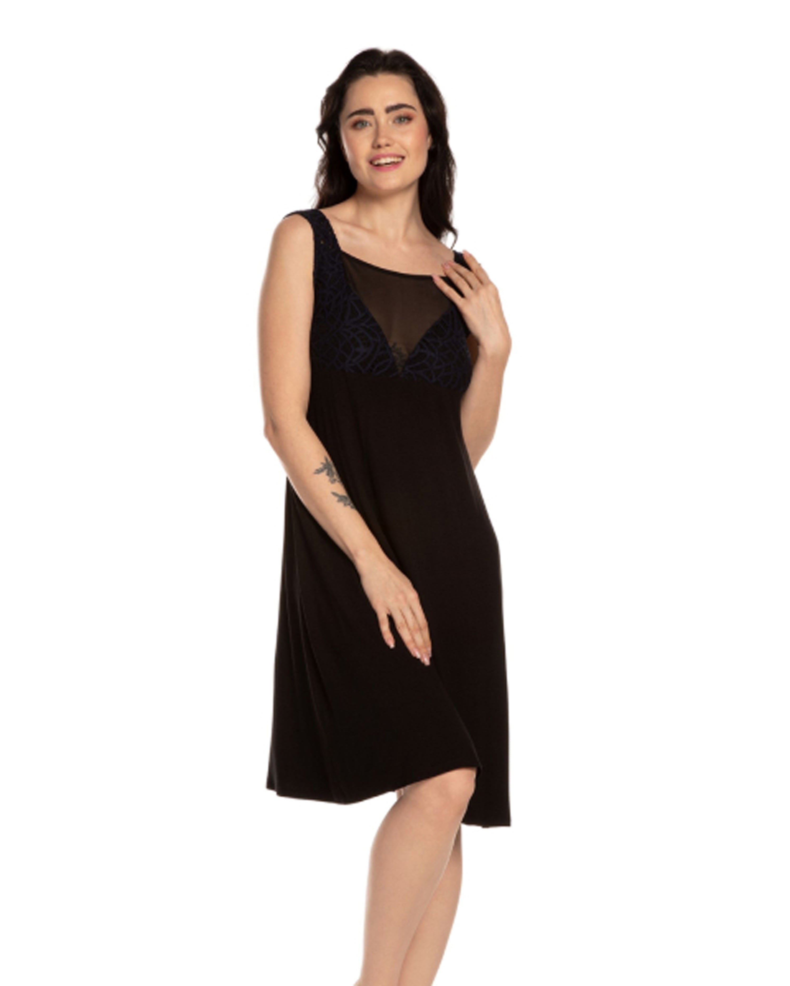 Bamboo Nightgown 03141 black