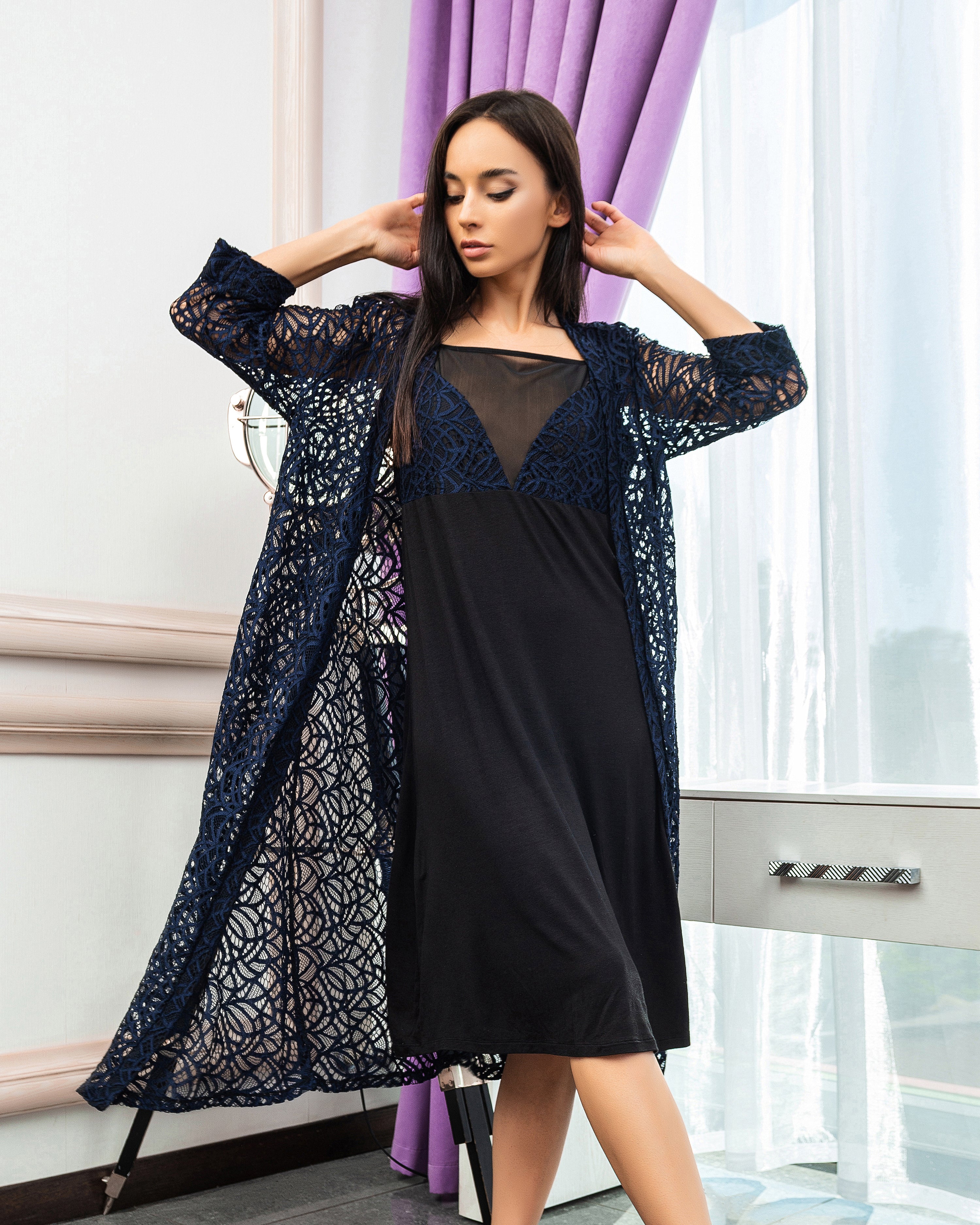 Bamboo Nightgown 03141 black