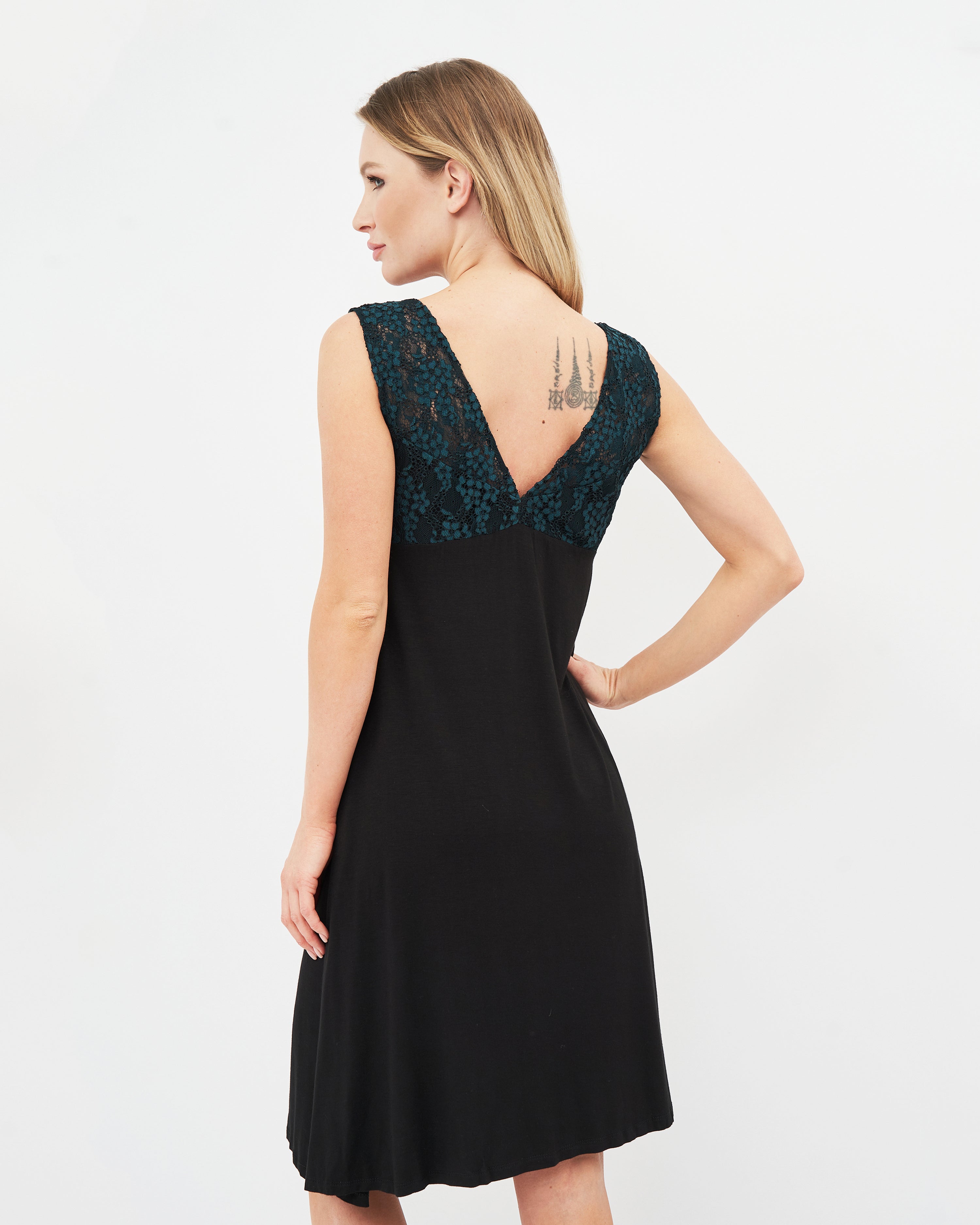 Bamboo Nightgown 03142 black