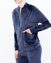 Velour home Set 03148 blue