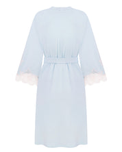 Bamboo 3/4 sleeve Robe 03161 icy blue