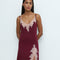 Bamboo Chemise spaghetti strap 03162 cherry lacquer
