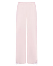 Effetto bamboo camisole pajama set 03163 – women's sleepwear, rosy peach
Light pink pants on a white background