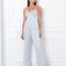 Bamboo camisole Pajama 03163/1 icy blue