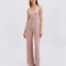 Bamboo camisole Pajama 03163/1 nude rose
