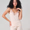 Bamboo cami shorts Set 03163 rosy peach
