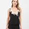 Bamboo cami shorts Set 03163O black