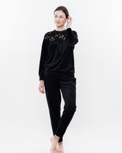 Velour home Set 03172 black
