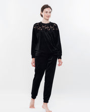Velour home Set 03172 black