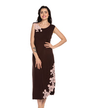 Bamboo Nightgown 03175 chocolate