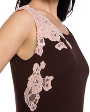 Bamboo Nightgown 03175 chocolate