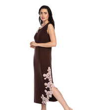 Bamboo Nightgown 03175 chocolate