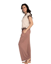Bamboo t-shirt Pajama 03178+03179 crema