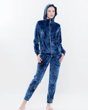 Velour home Set 03203 blue