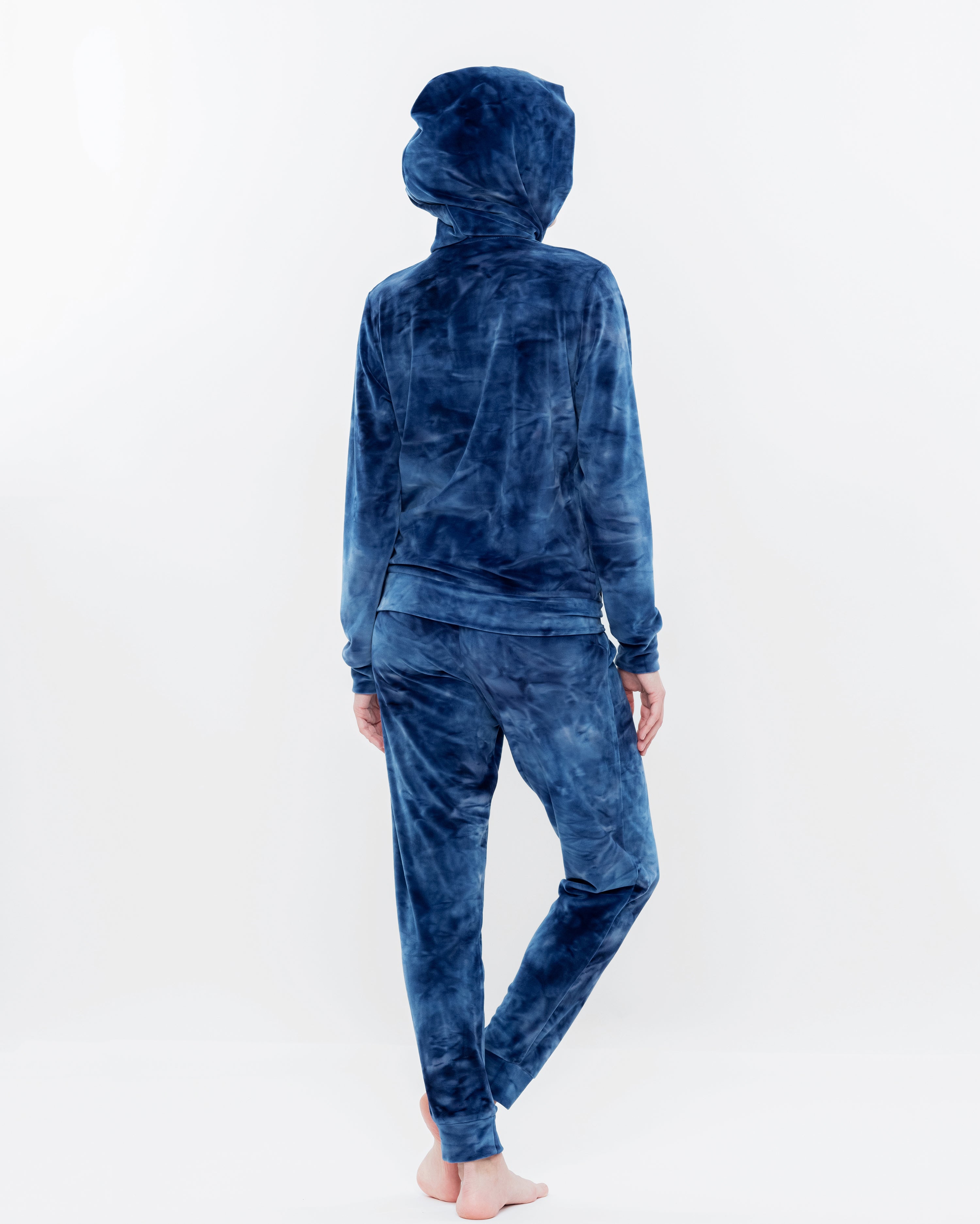 Velour home Set 03203 blue