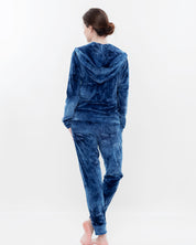 Velour home Set 03203 blue