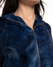 Velour home Set 03203 blue