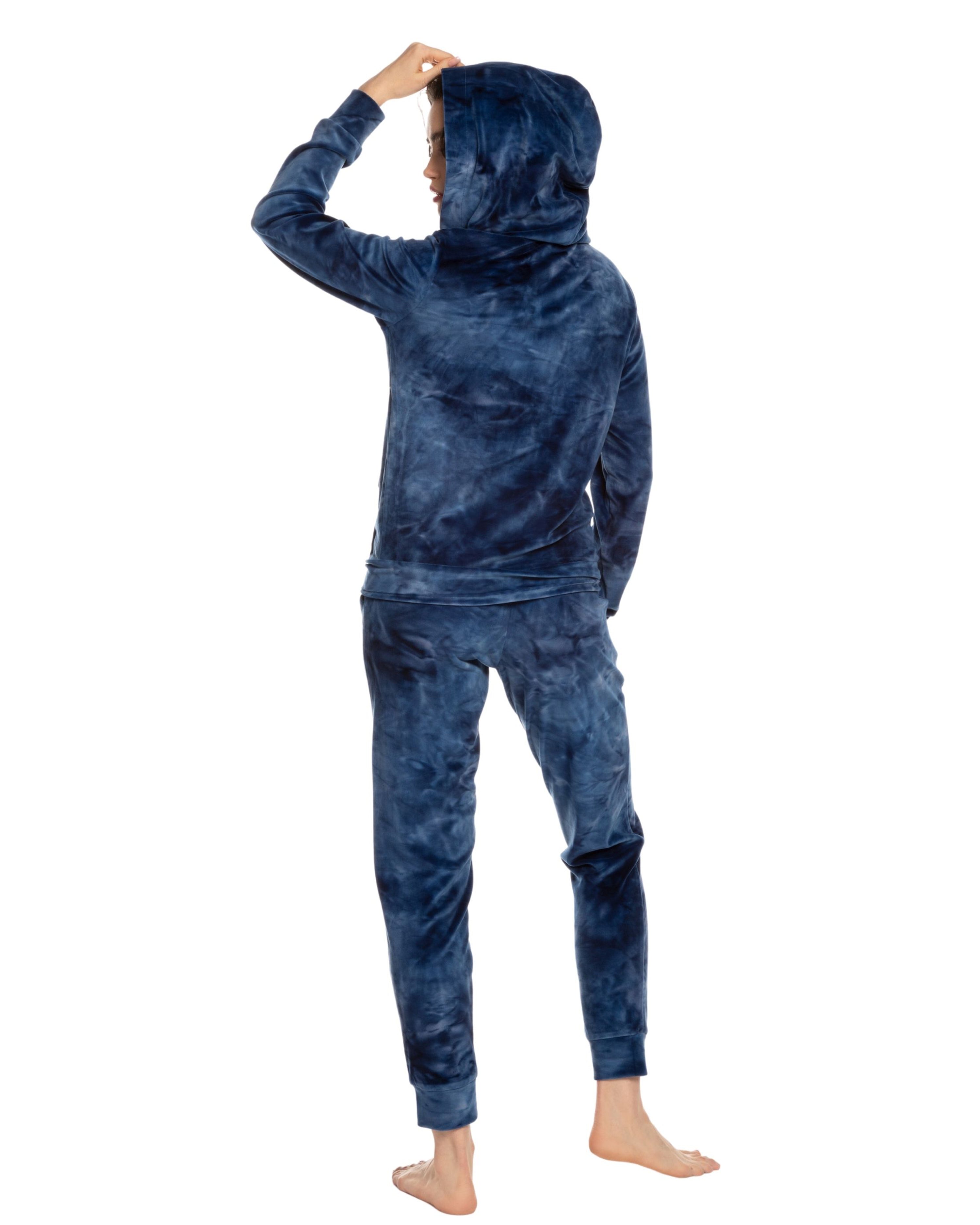 Velour home Set 03203 blue