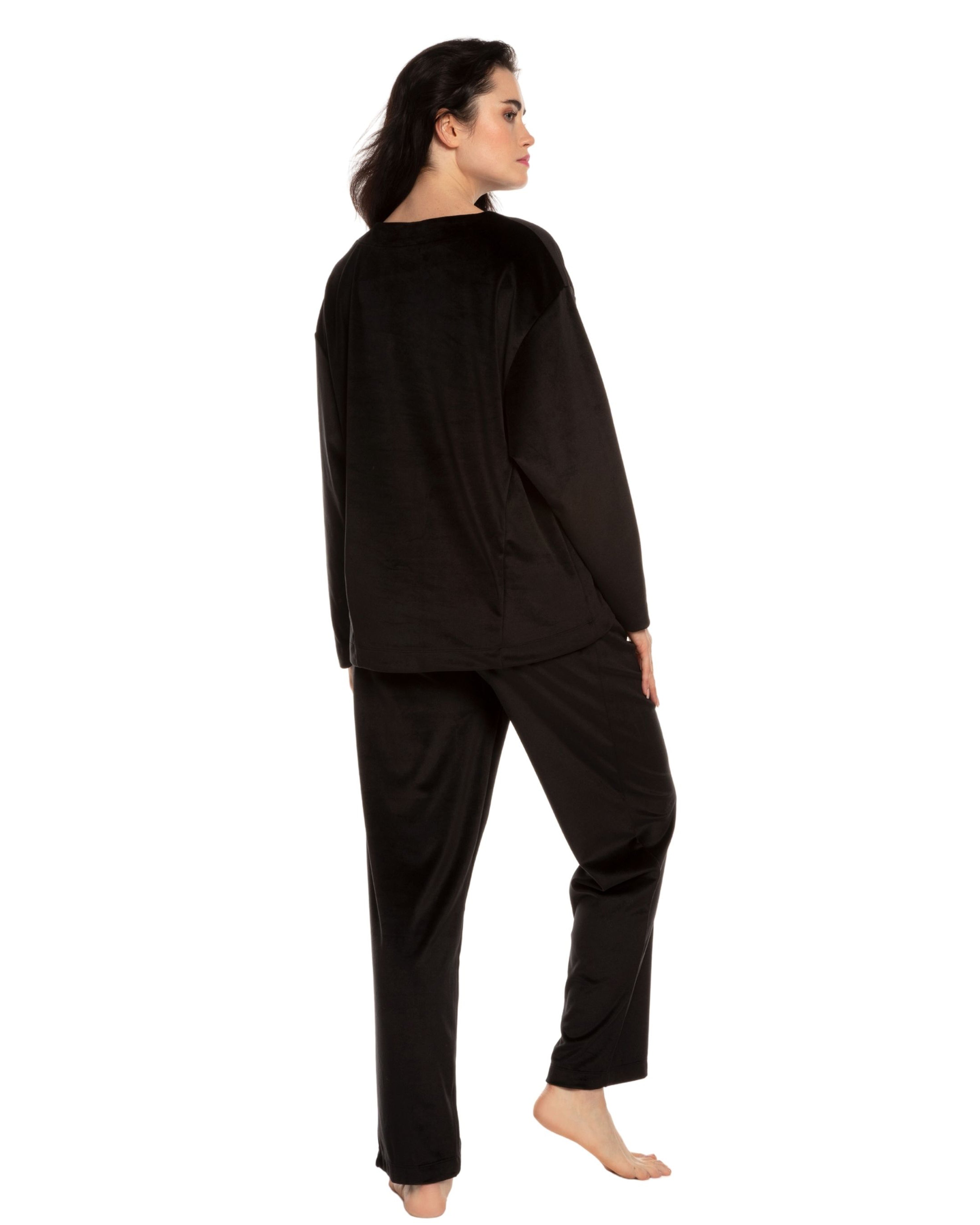 Velour home Set 03206 black