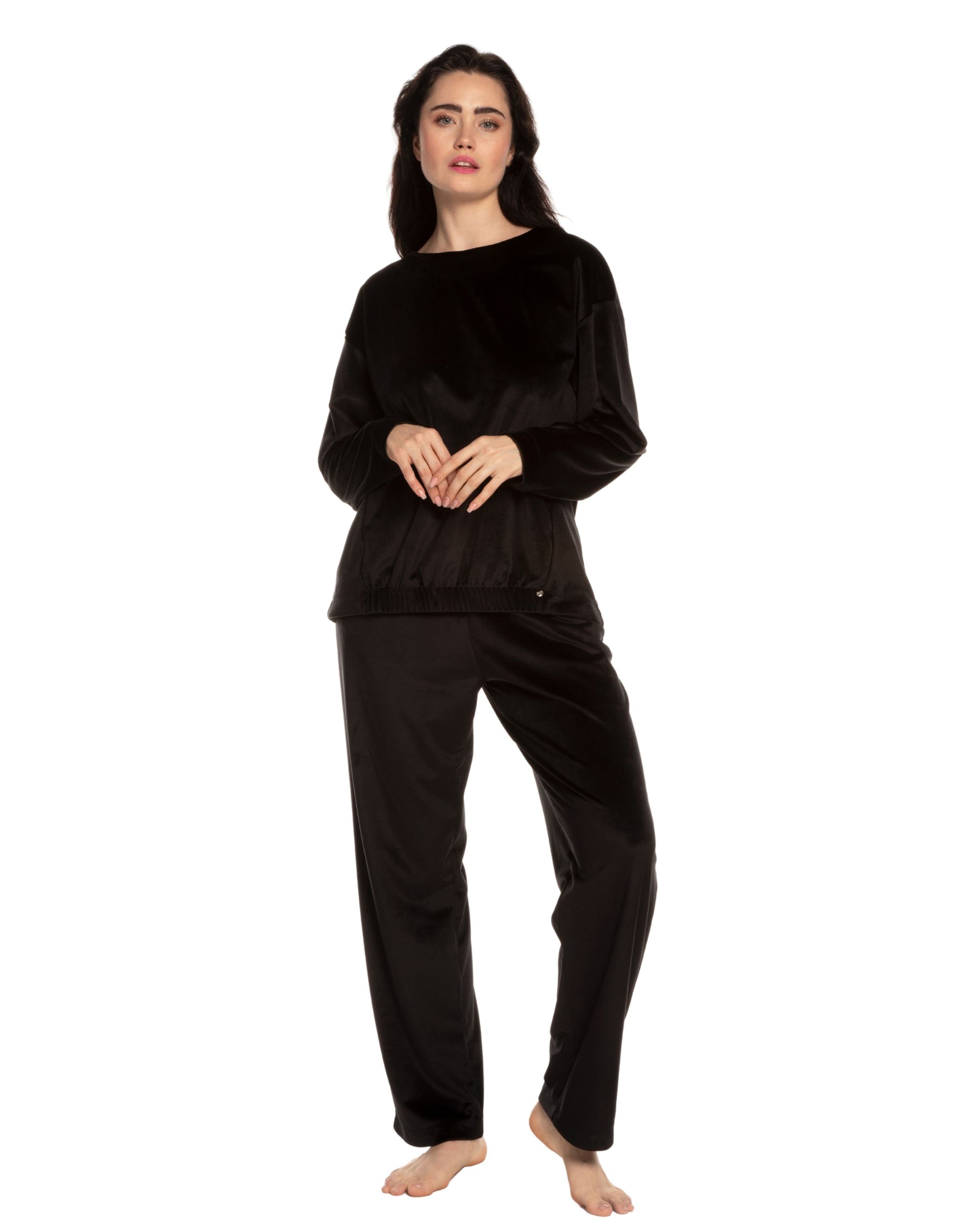 Velour home Set 03206 black