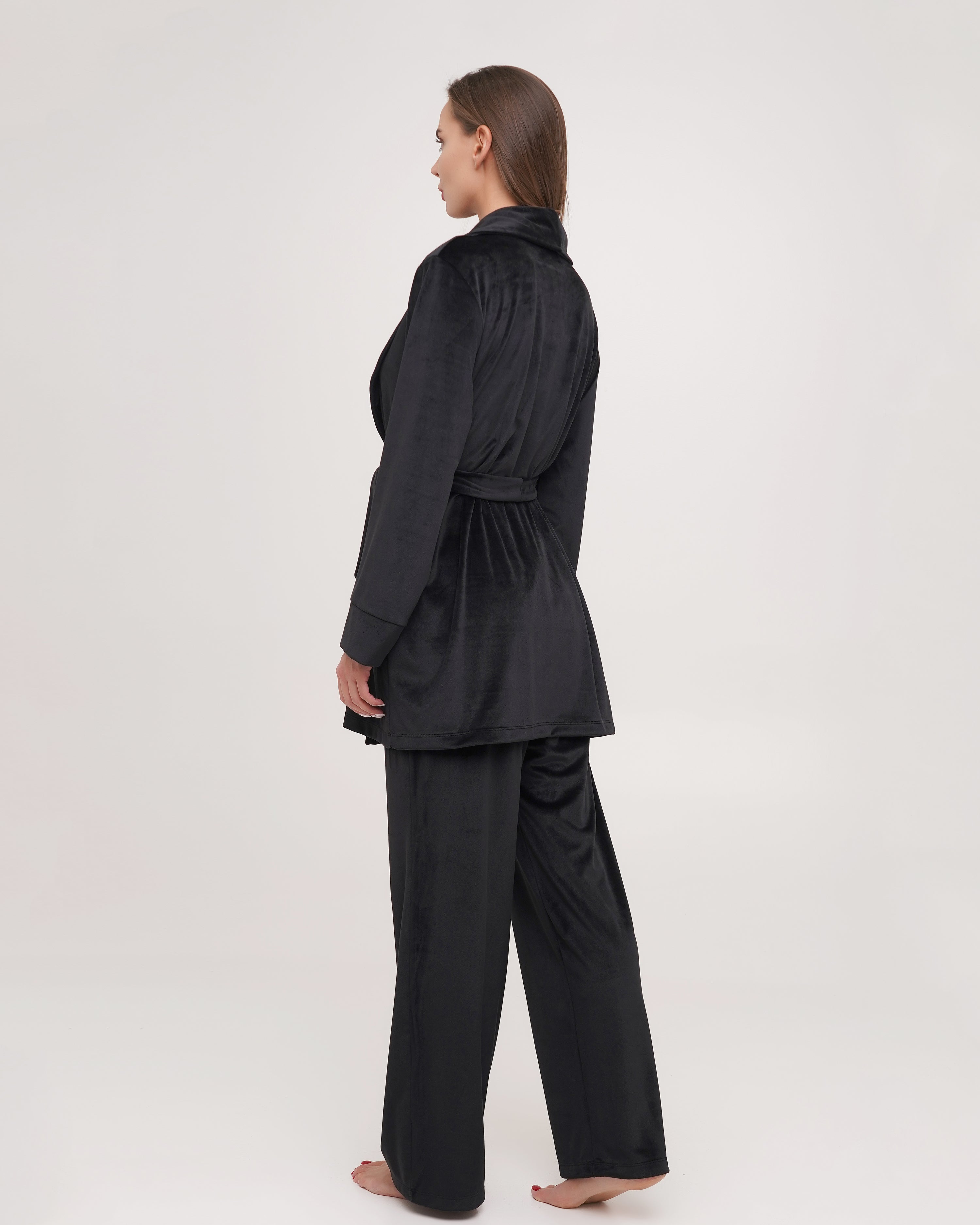 Velour home Set 03207 black