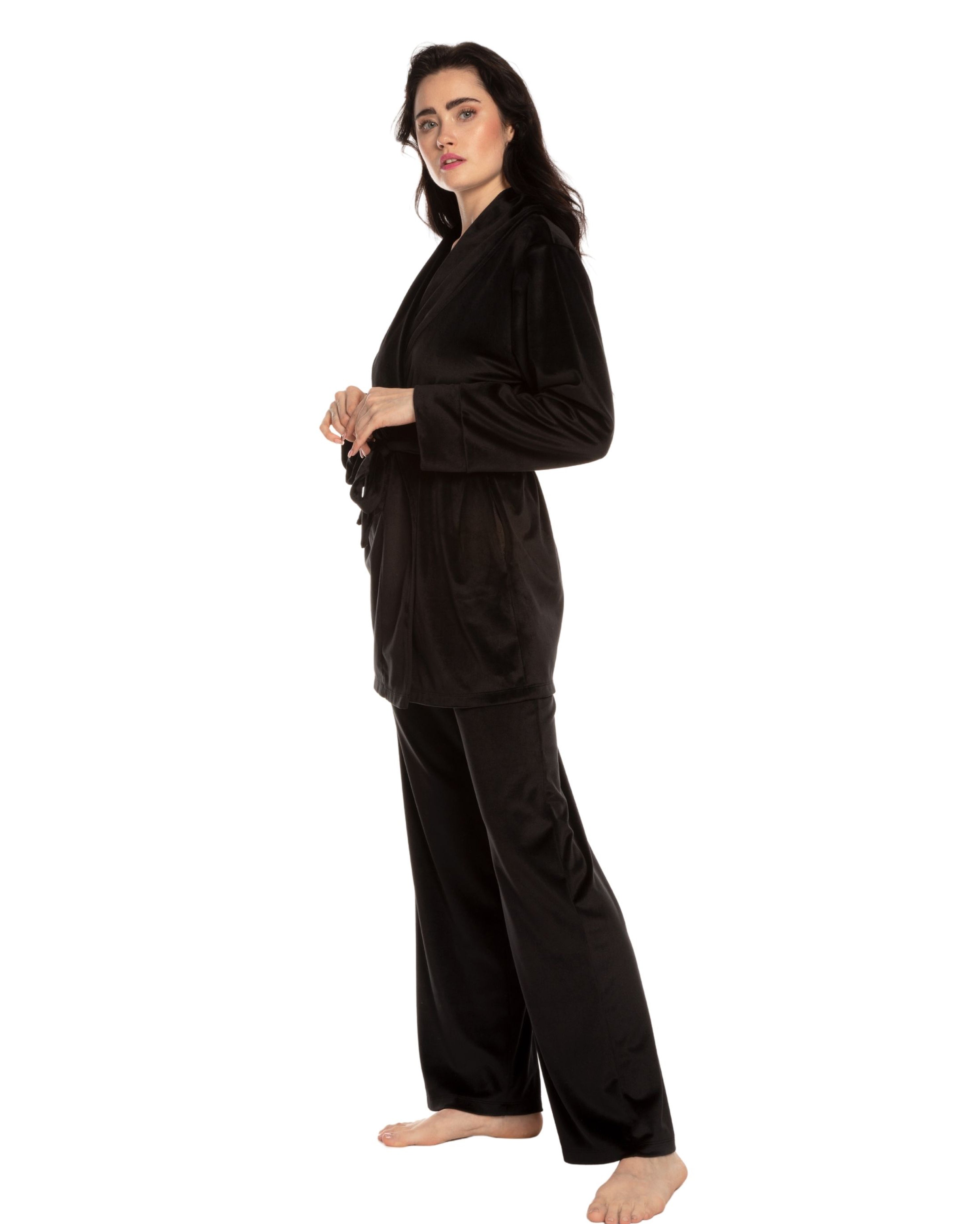 Velour home Set 03207 black