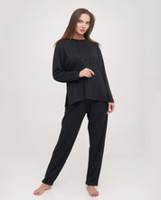 Fleece home Set 03209 black