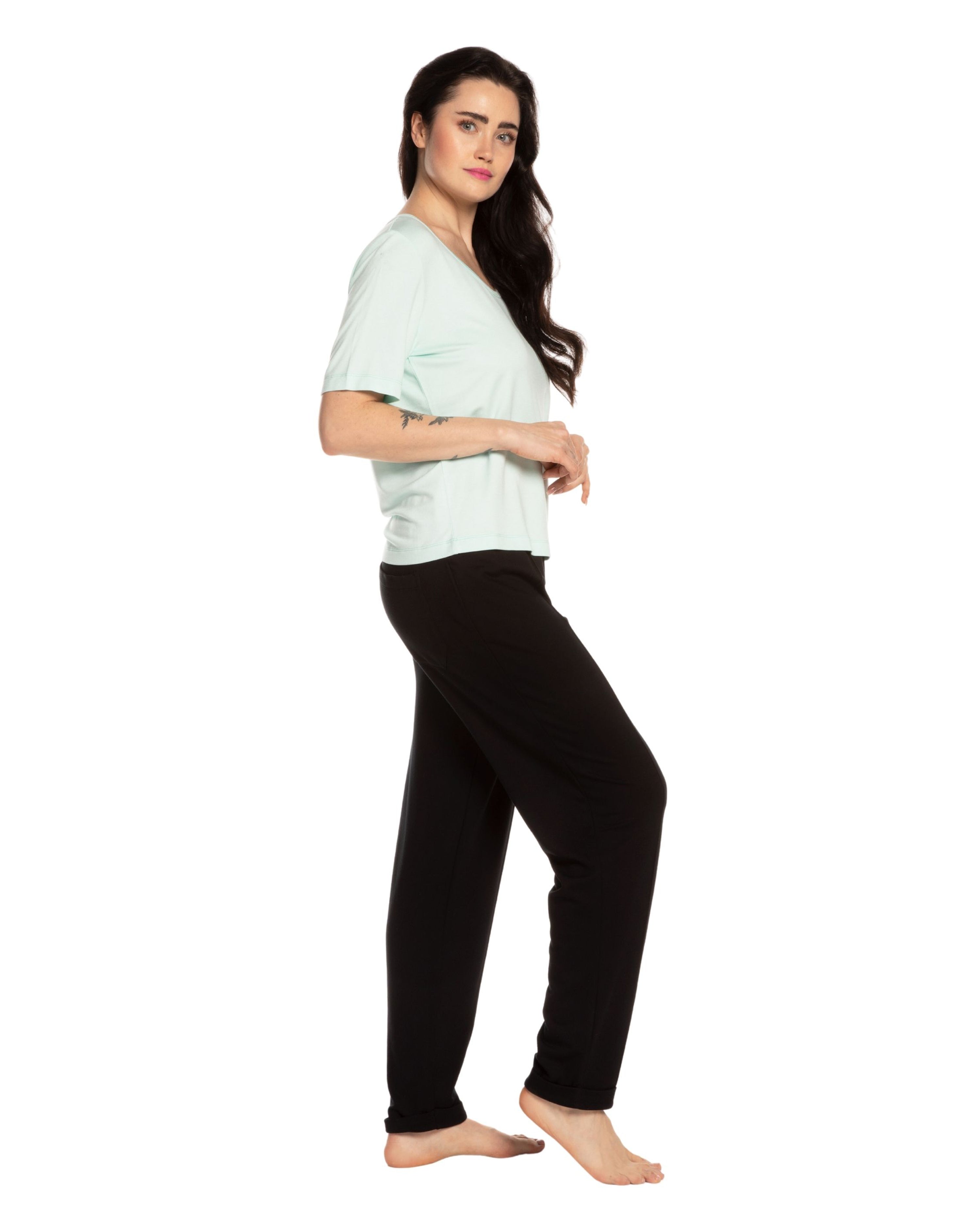 Fleece home Set / Three-Piece 03210 black