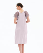Bamboo t-shirt Nightgown 03214 lilac