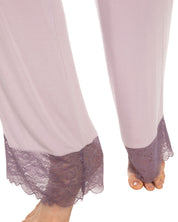 Bamboo t-shirt Pajama 03216 lilac