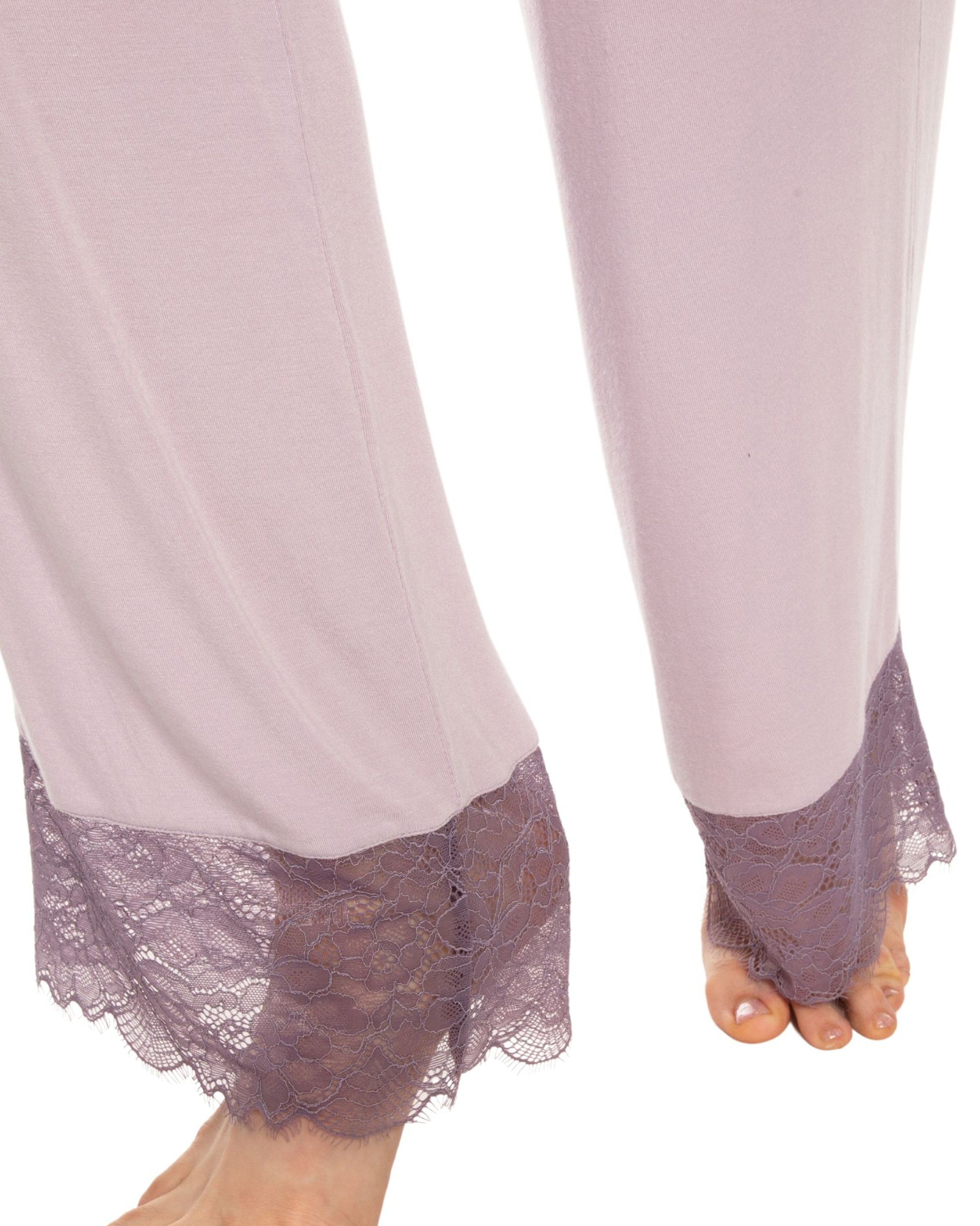 Bamboo t-shirt Pajama 03216 lilac