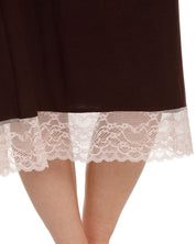 Bamboo t-shirt Nightgown 03220 alpine chocolate