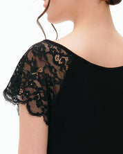Bamboo t-shirt Pajama 03311 black