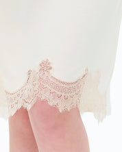 Bamboo cap-sleeve Nightgown 03314 ivory