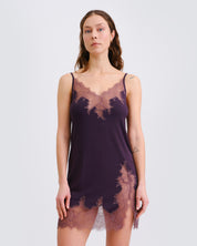 Bamboo Chemise spaghetti strap 03329 graphite