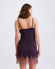 Bamboo Chemise spaghetti strap 03329 graphite