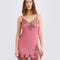 Bamboo Chemise spaghetti strap 03329 terracotta rose