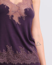 Bamboo camisole Pajama 03331 graphite