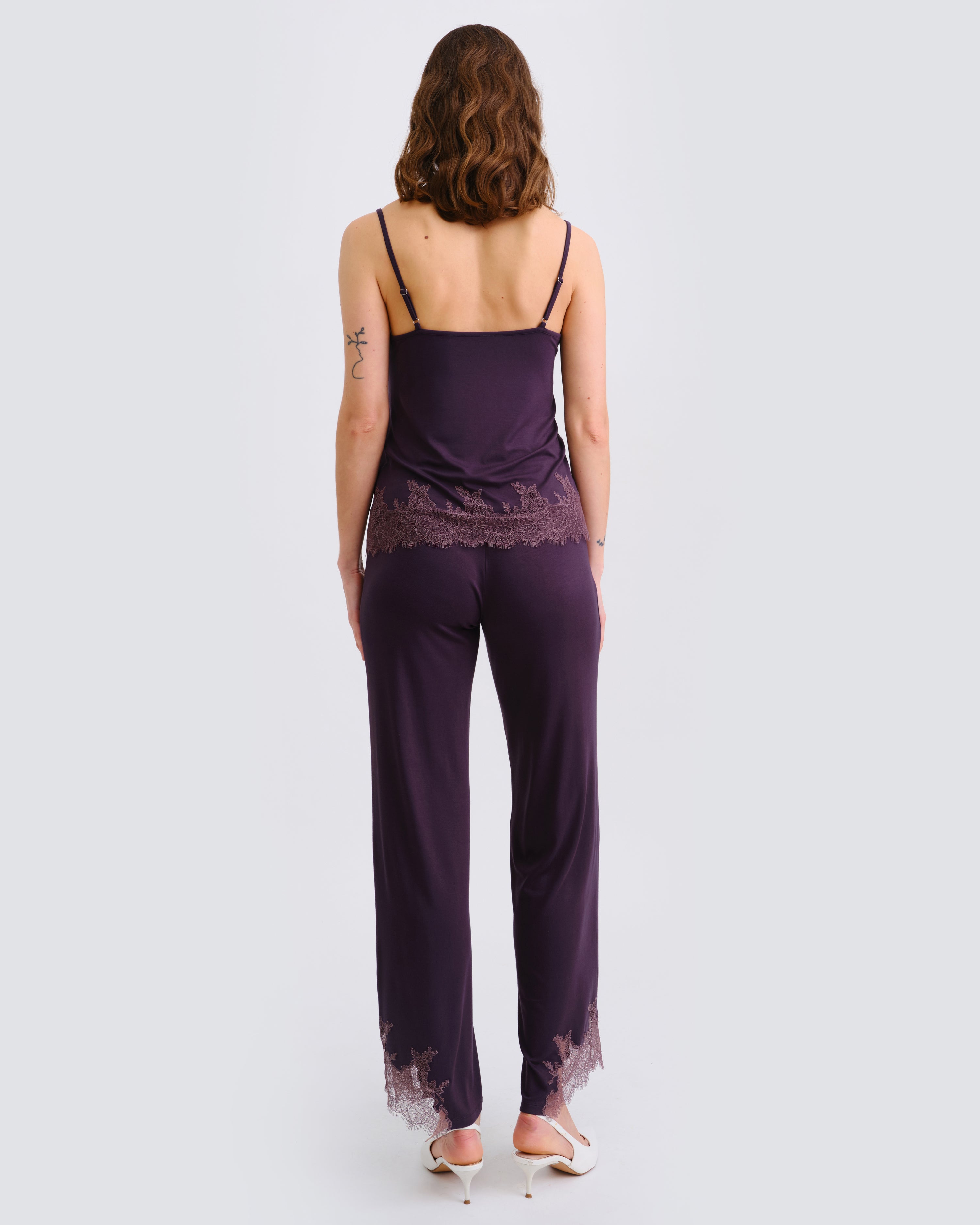 Bamboo camisole Pajama 03331 graphite