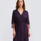 Bamboo 3/4 sleeve Robe 03332 graphite