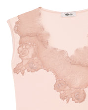 Bamboo tank top Pajama 03334 sepia rose