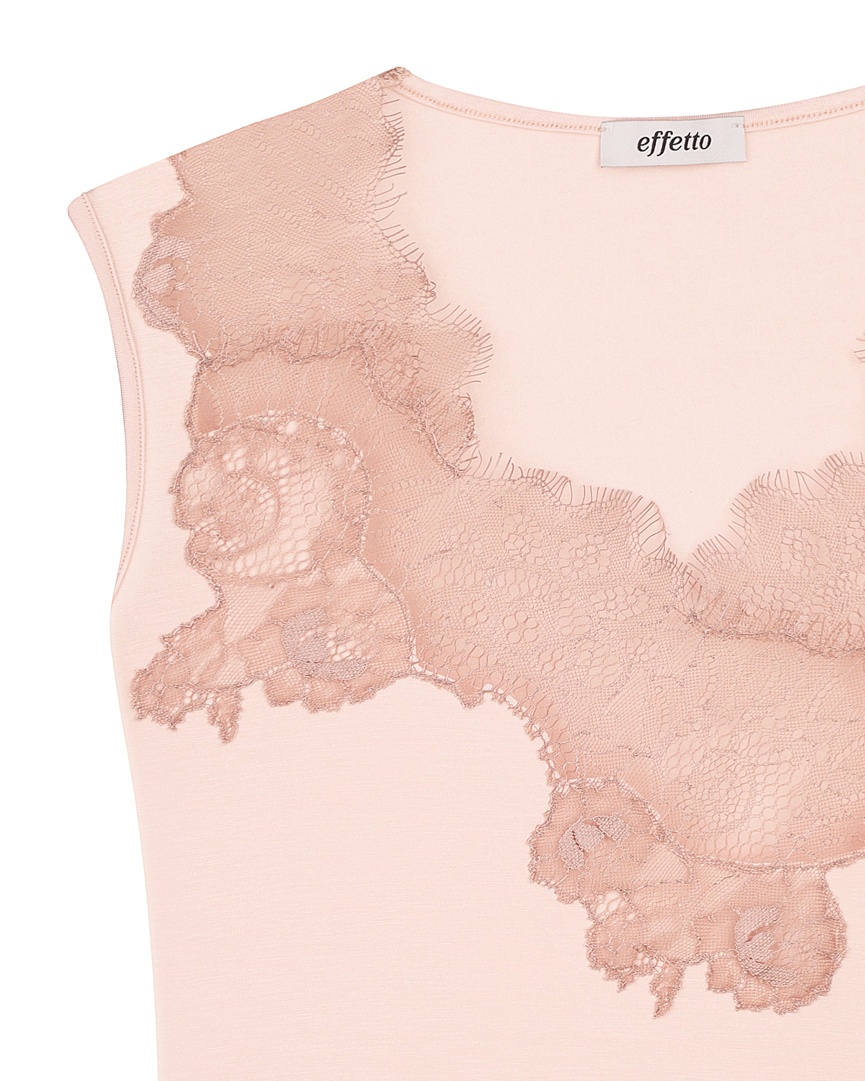 Bamboo tank top Pajama 03334 sepia rose