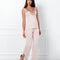 Bamboo tank top Pajama 03334 sepia rose