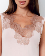 Bamboo tank top Pajama 03334 sepia rose