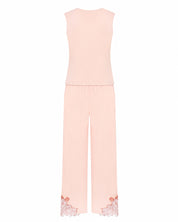 Bamboo tank top Pajama 03334 sepia rose