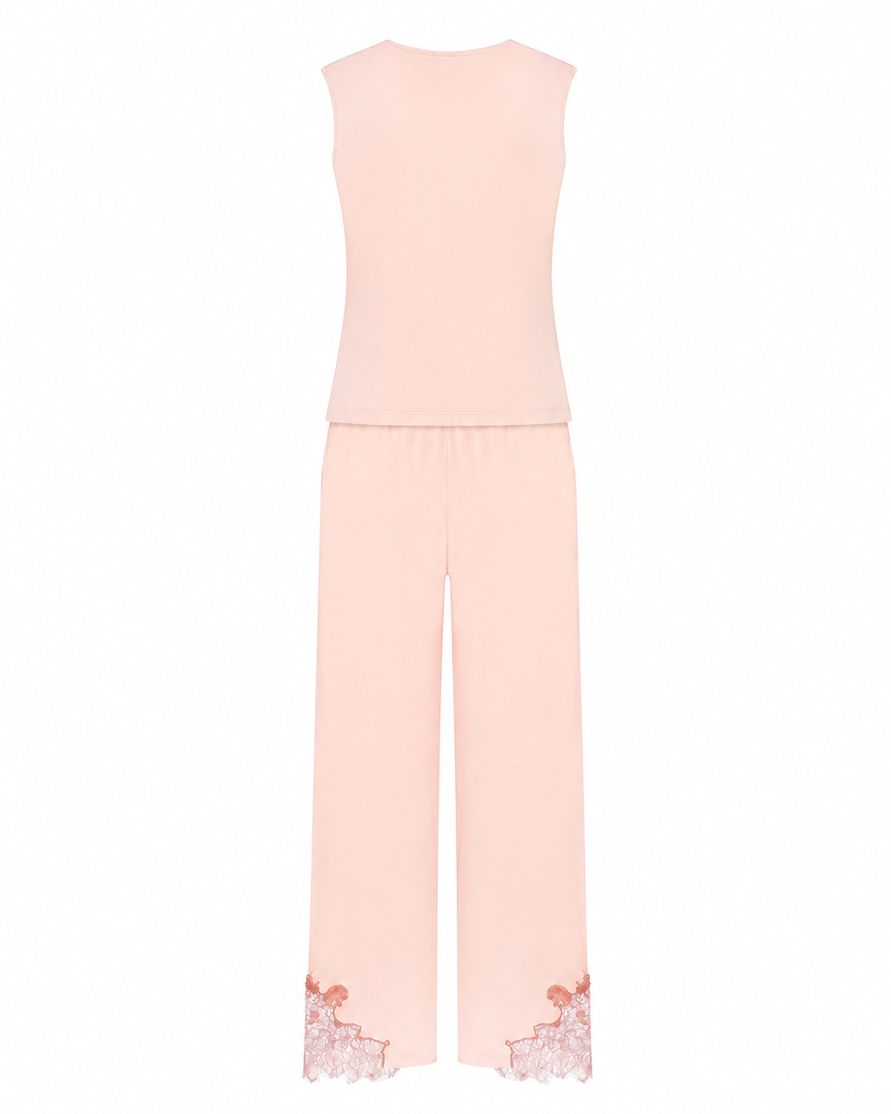 Bamboo tank top Pajama 03334 sepia rose