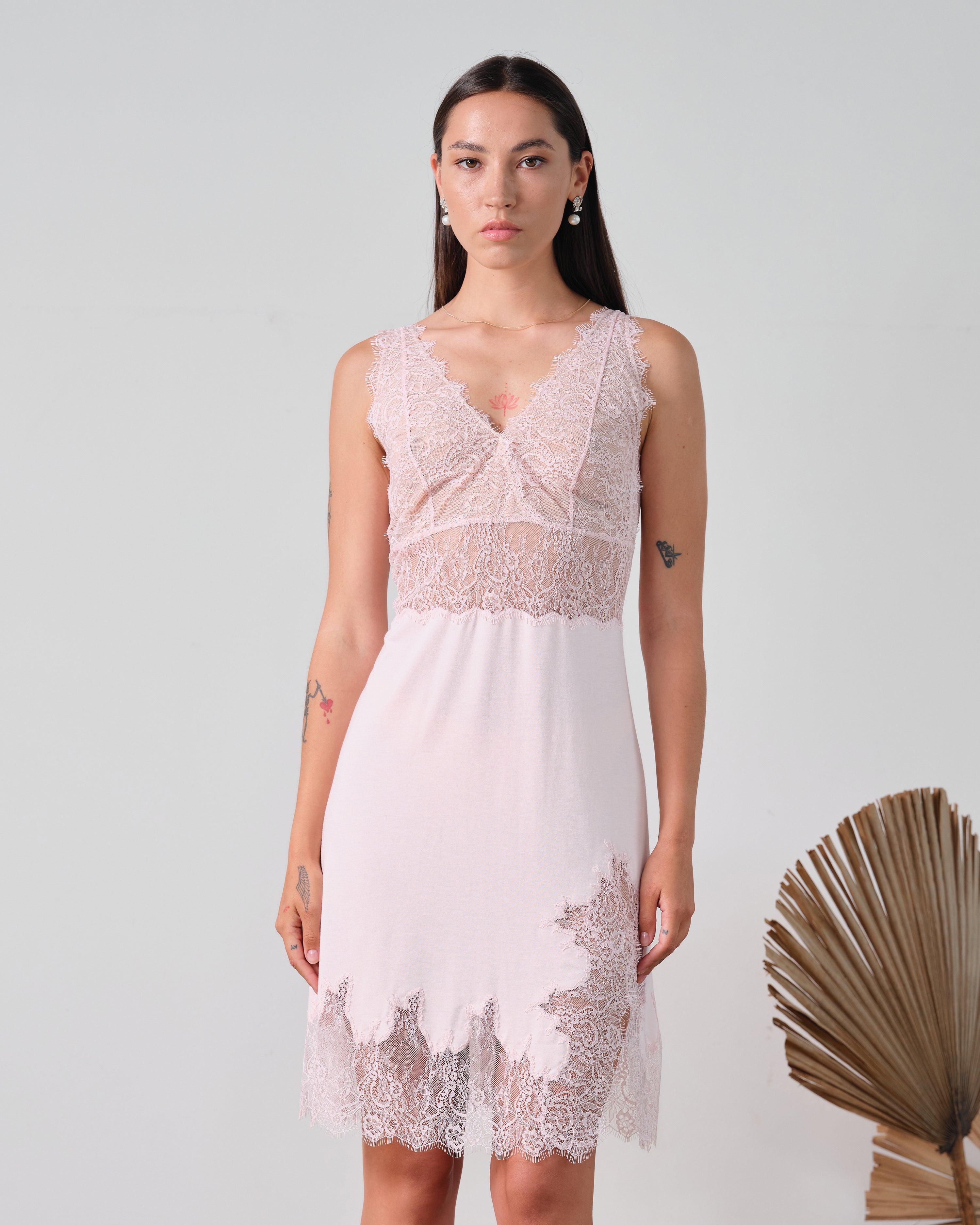 Bamboo Chemise breast support 03335 pink