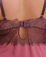 Bamboo Chemise breast support 03335 terracotta rose