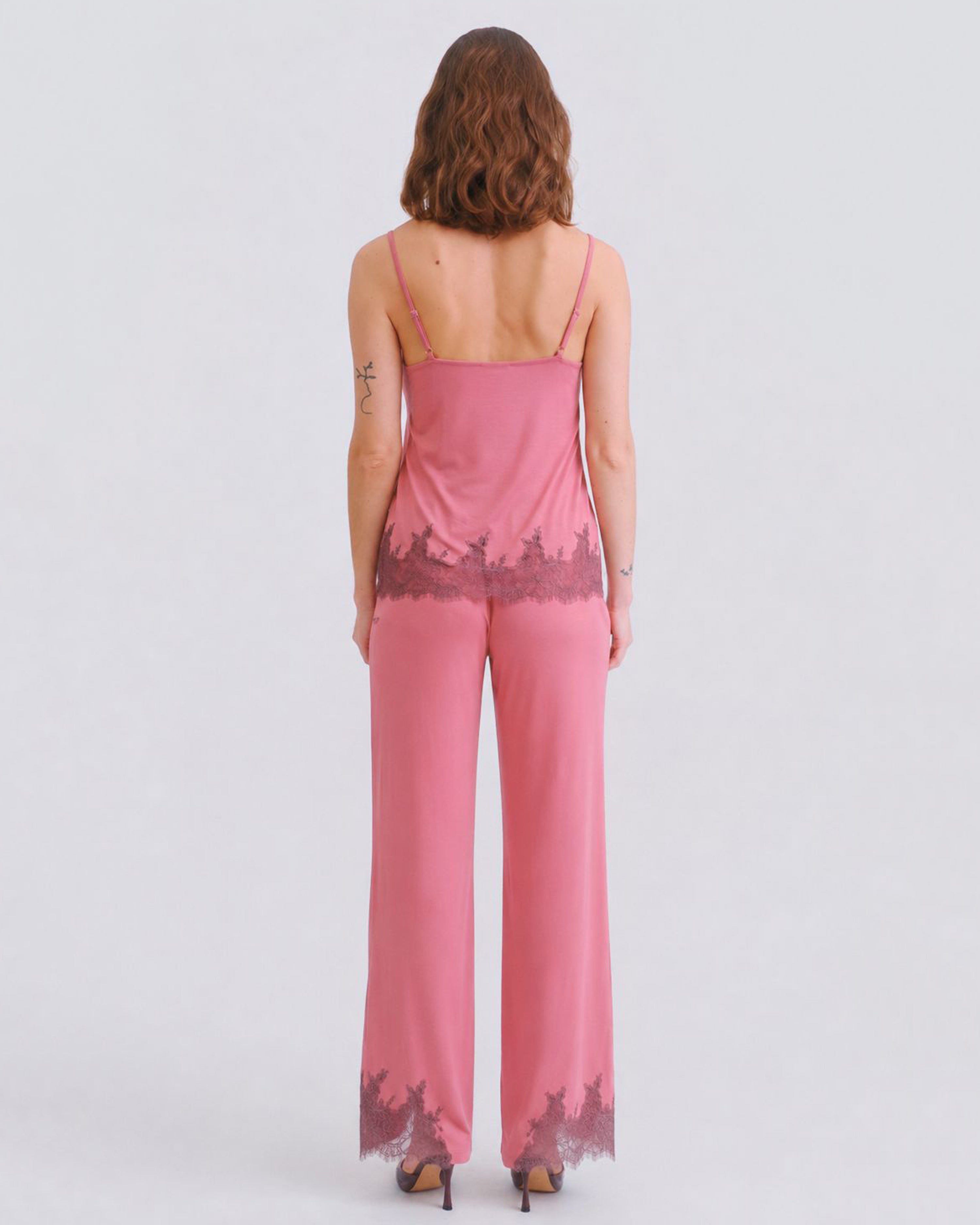 Bamboo camisole Pajama 03331 terracotta rose